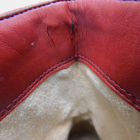 Michael Kors Women's Frenchie Platform Suede Burgundy Boots Size 9 New - Picture 10 of 14